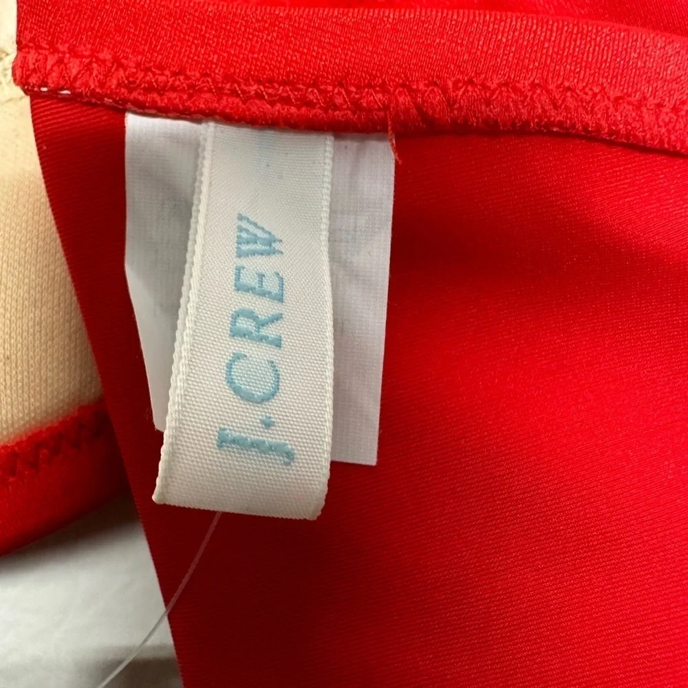 J. Crew stylish red